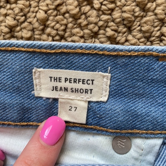 Madewell The Perfect Vintage Short in Bowman Wash - Picture 5 of 5